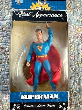 DC Superman Action Figure - Blue, Red, Yellow